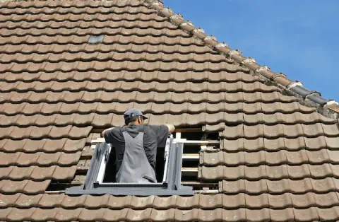 Pose de velux à Boussens